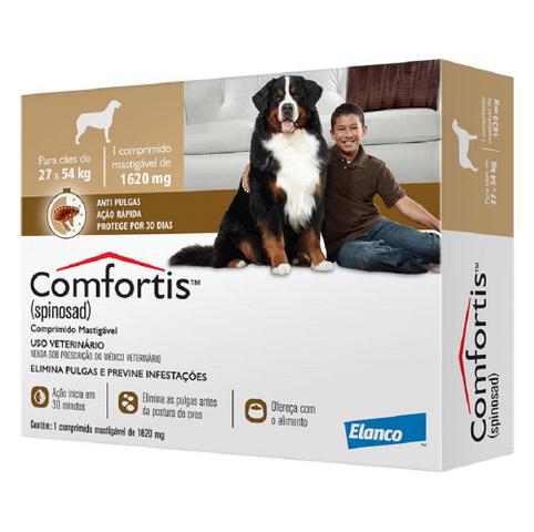 Imagem de Comfortis anti pulgas 1620 mg 27 a 54 kg