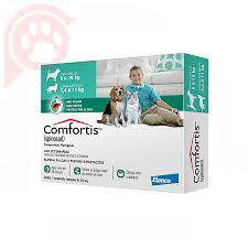 Imagem de Anti pulgas comfortis caes até 18kg e gatos até 11kg