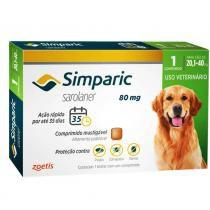 Imagem de Anti pulgas simparic 20,1kg a 40kg - 01 comprimido