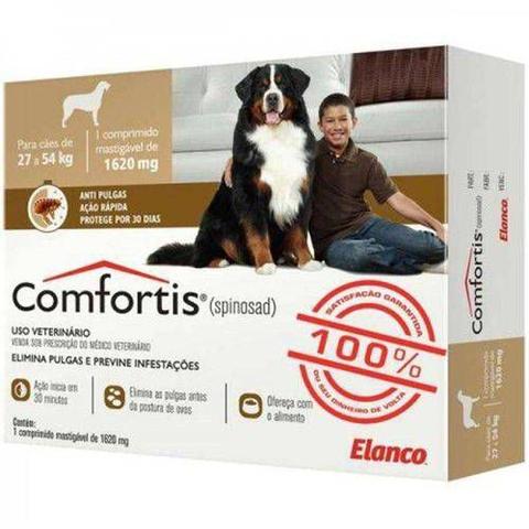 Imagem de Comfortis Anti Pulgas Mastigável 1620mg 27 A 54kg