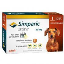 Imagem de Anti pulgas simparic 5,1kg a a10kg - 01 comprimidos